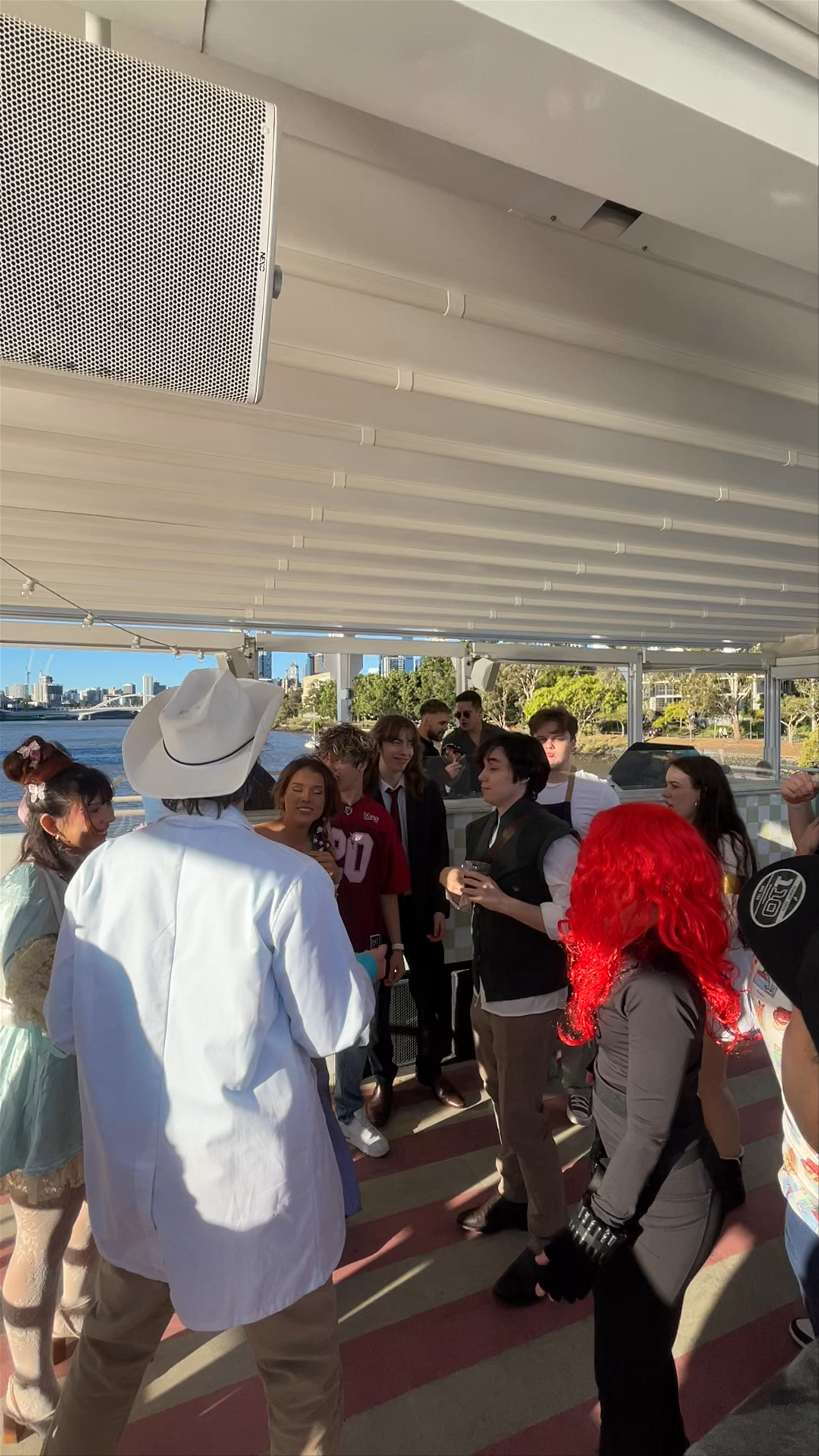 Sunlit Party Vibes at Oasis Brisbane, Botanic Gardens River Hub