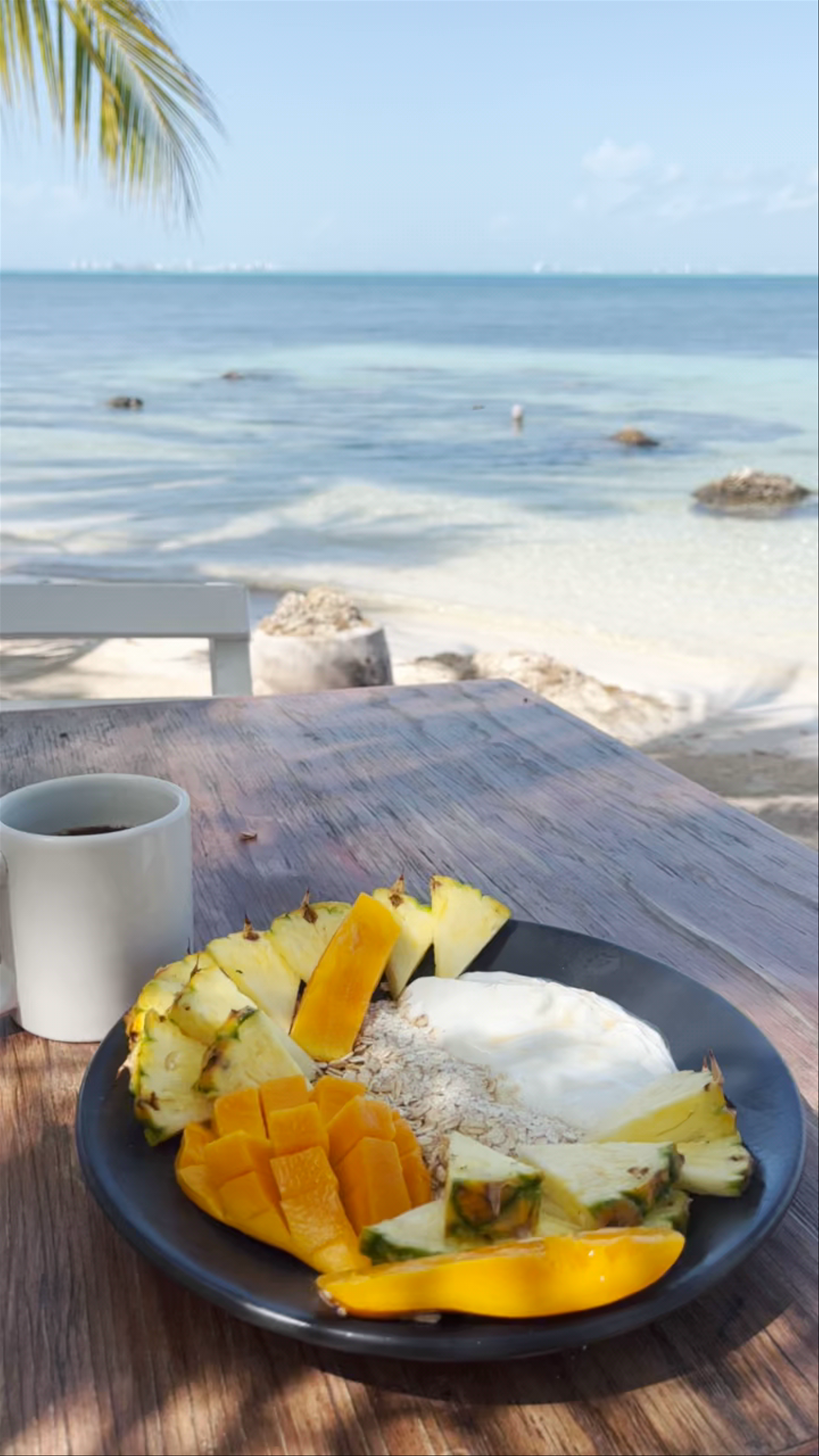 Serene Breakfast by Nomads Beach, Isla Mujeres