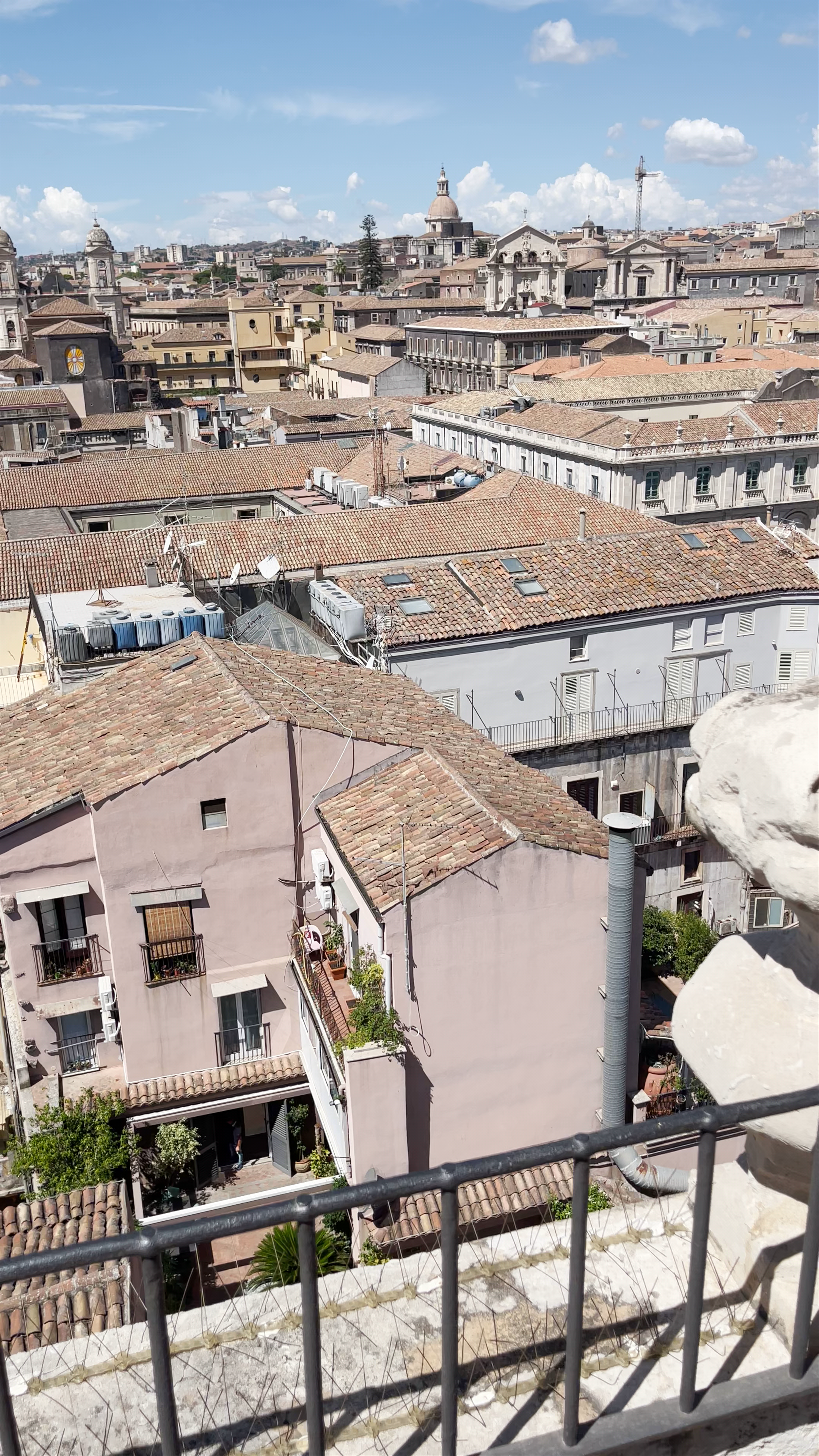 Breathtaking Rooftop Views Over Historic Catania, Sicily