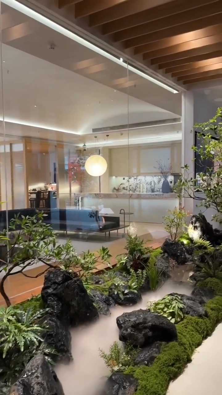 Luxurious-indoor-landscaping