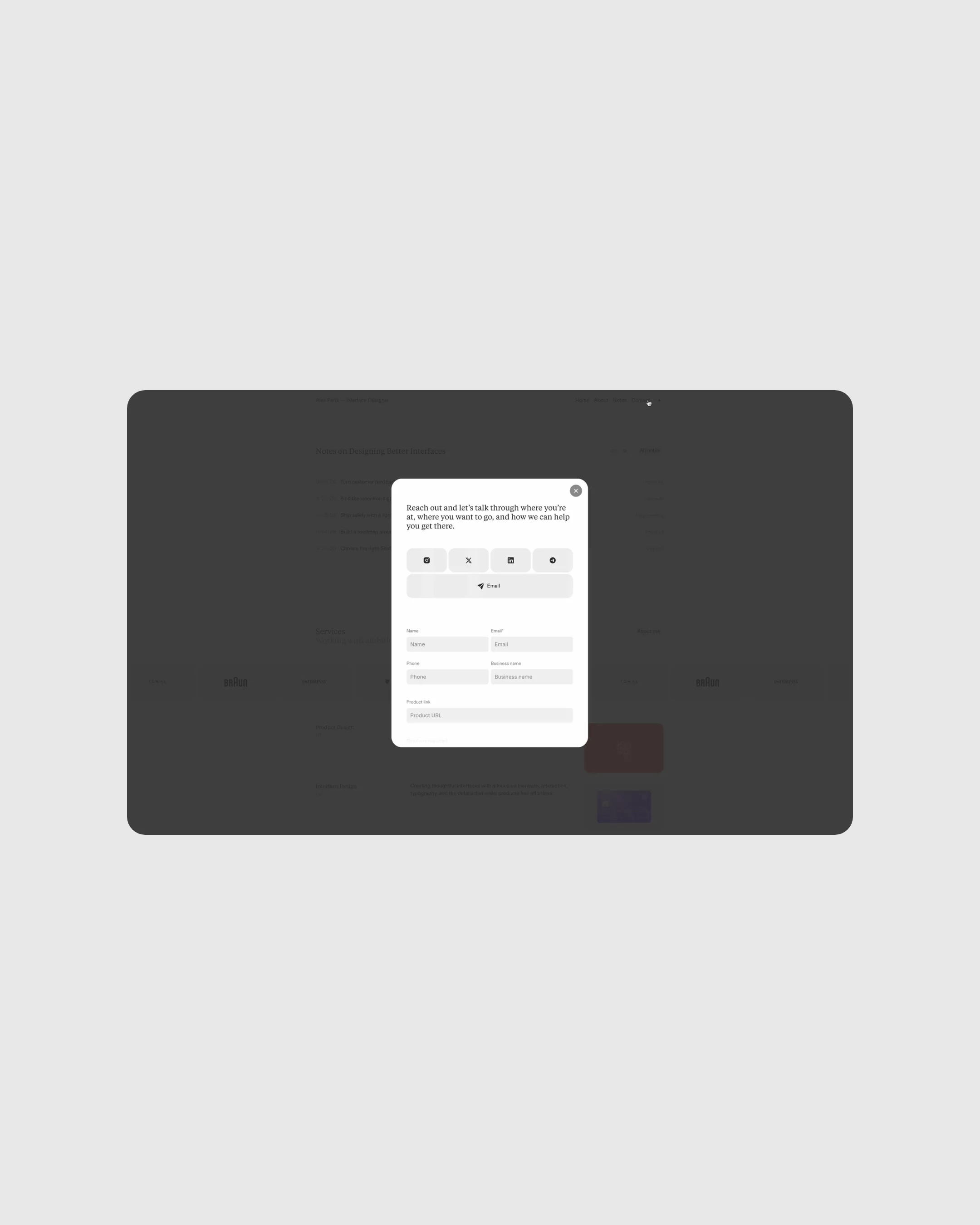 Contact