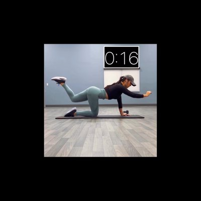 GLOW UP—GLUTE WARM-UP#2 (booty burner)