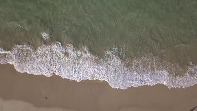 Waves Rushing To The Shore