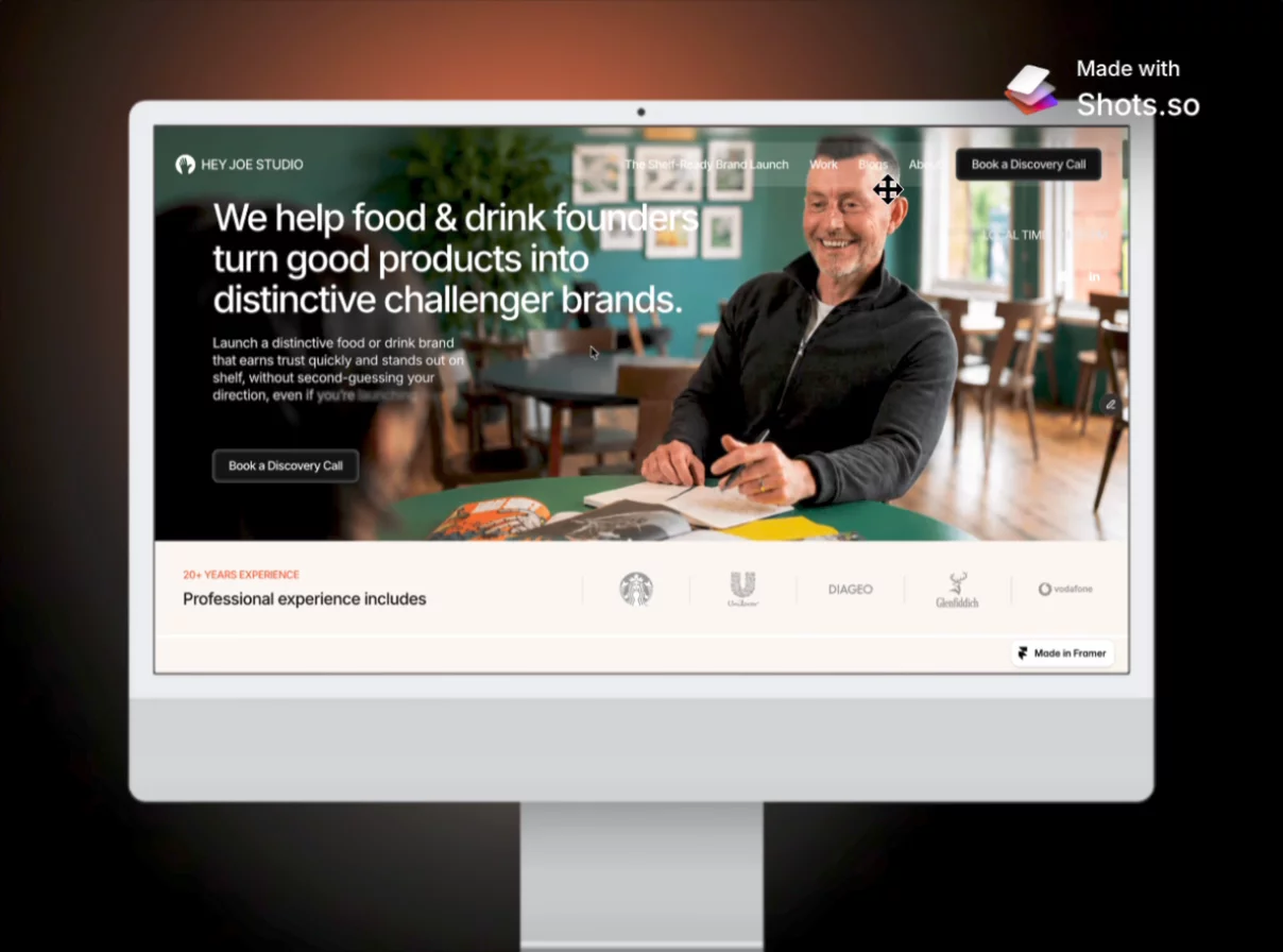 Hey Joe Studio – Modern Creative Agency Website Built with Framerhttps://inquisitive-prism-165464.framer.app/home