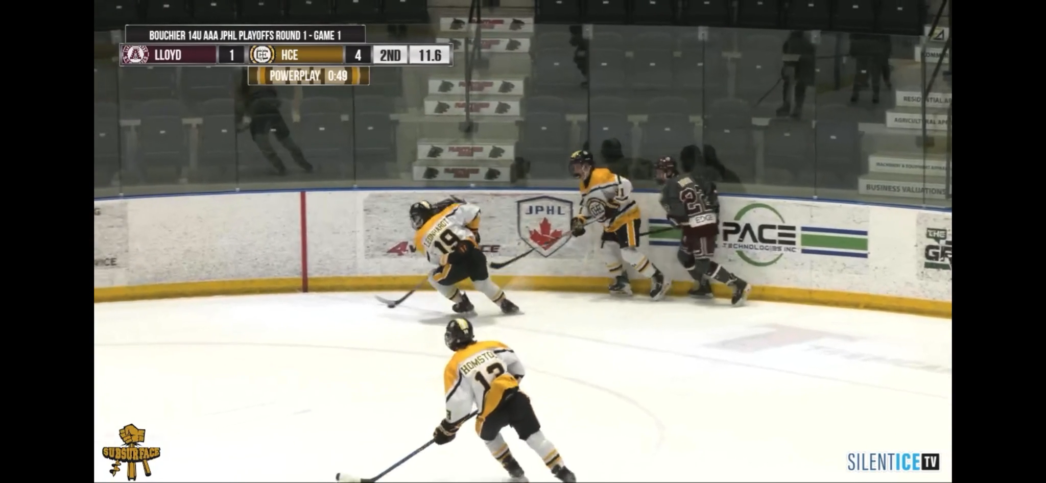 Parker Leonhardt's Speedy Power Play Goal | HC Edmonton U14 Highlights