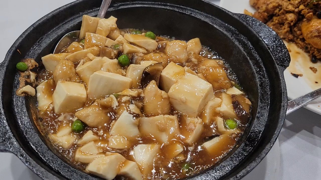 The Orient Restaurant - Salted fish and tofu casserole. Listen to the sizzle! - Dim Sum Near Me - Bethpage, New York
