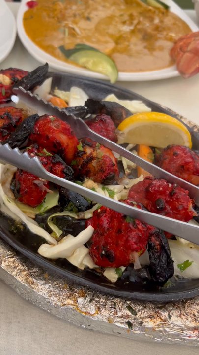 Bay Leaf Indian Cuisine - Sizzling 9. Shrimp Tandoori - Indian Near Me - Baton Rouge, Louisiana