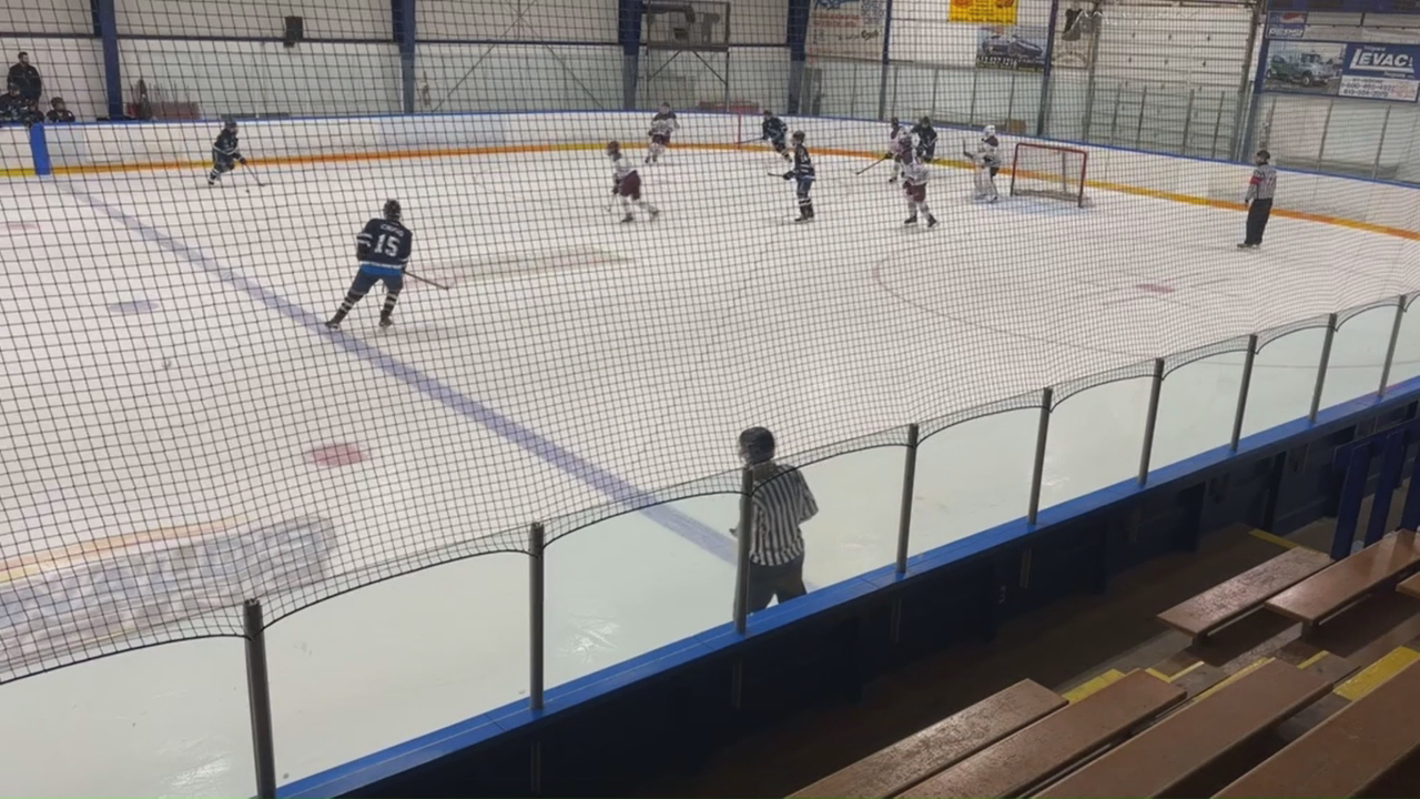 Highlights of Justin Allard (2010) of Upper Ottawa Valley Aces U16 AA vs Seaway Valley Rapids on 16-01-26.