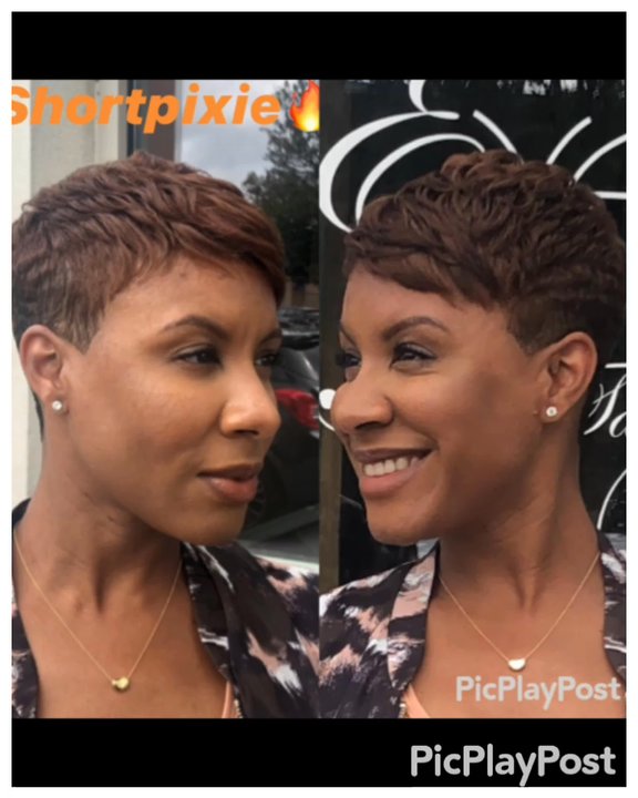 Evan John Salon - Short tapered pixie - Hair Salons Near Me - Homewood, Illinois