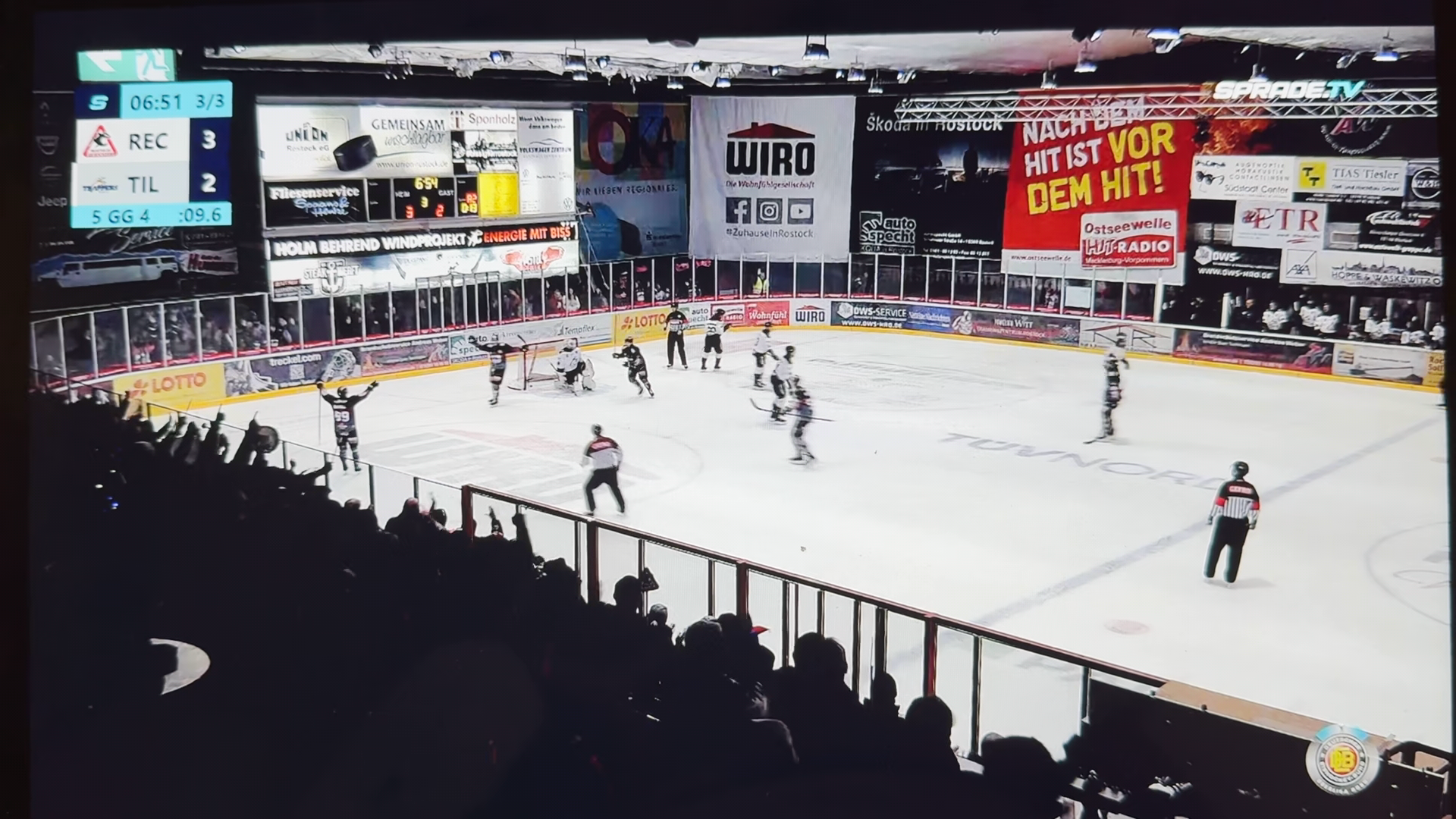 Liam Fraser Power Play Goal Rostock Piranhas vs Tilburg Trappers - Jan 11 2026
