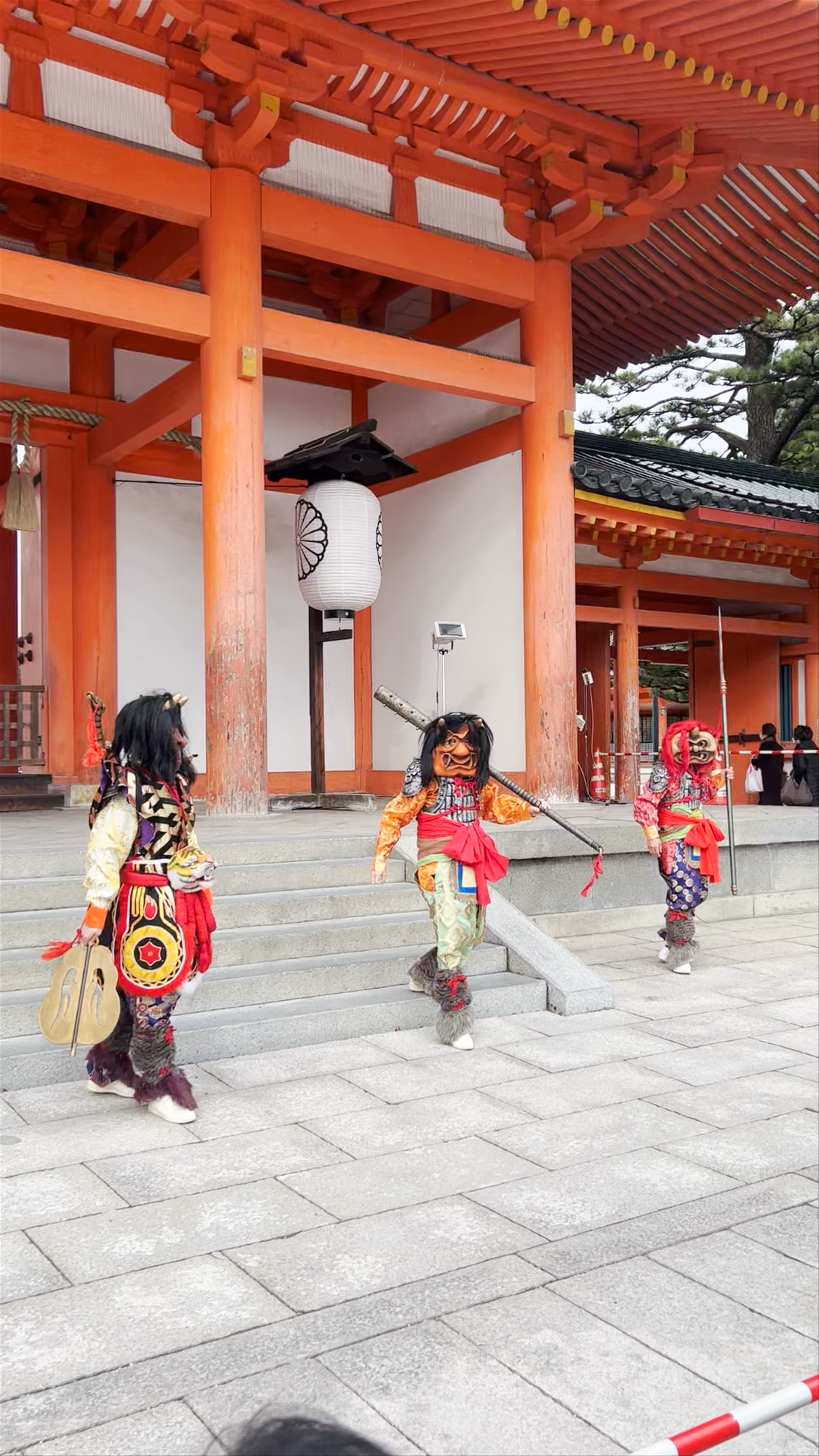 Traditional Festival Performance at Heian Shrine, Kyoto