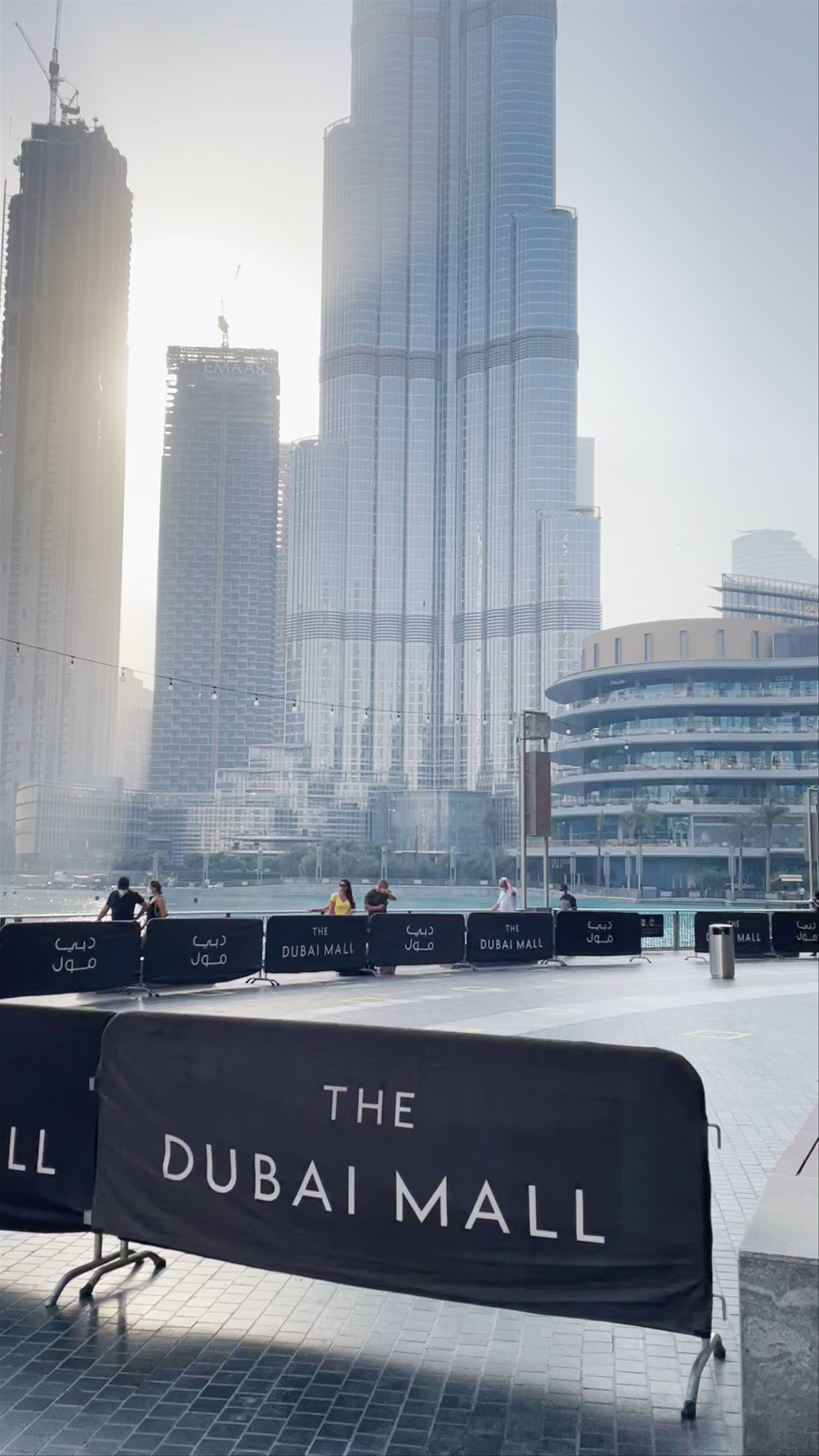 Fountains and Soukh at Dubai Mall