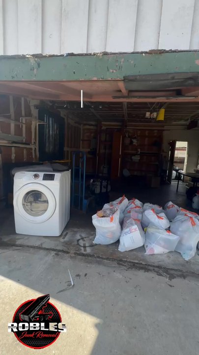 Robles Junk Removal - Before and after of a property clean out - Junk Removal & Hauling Near Me - Vista, California