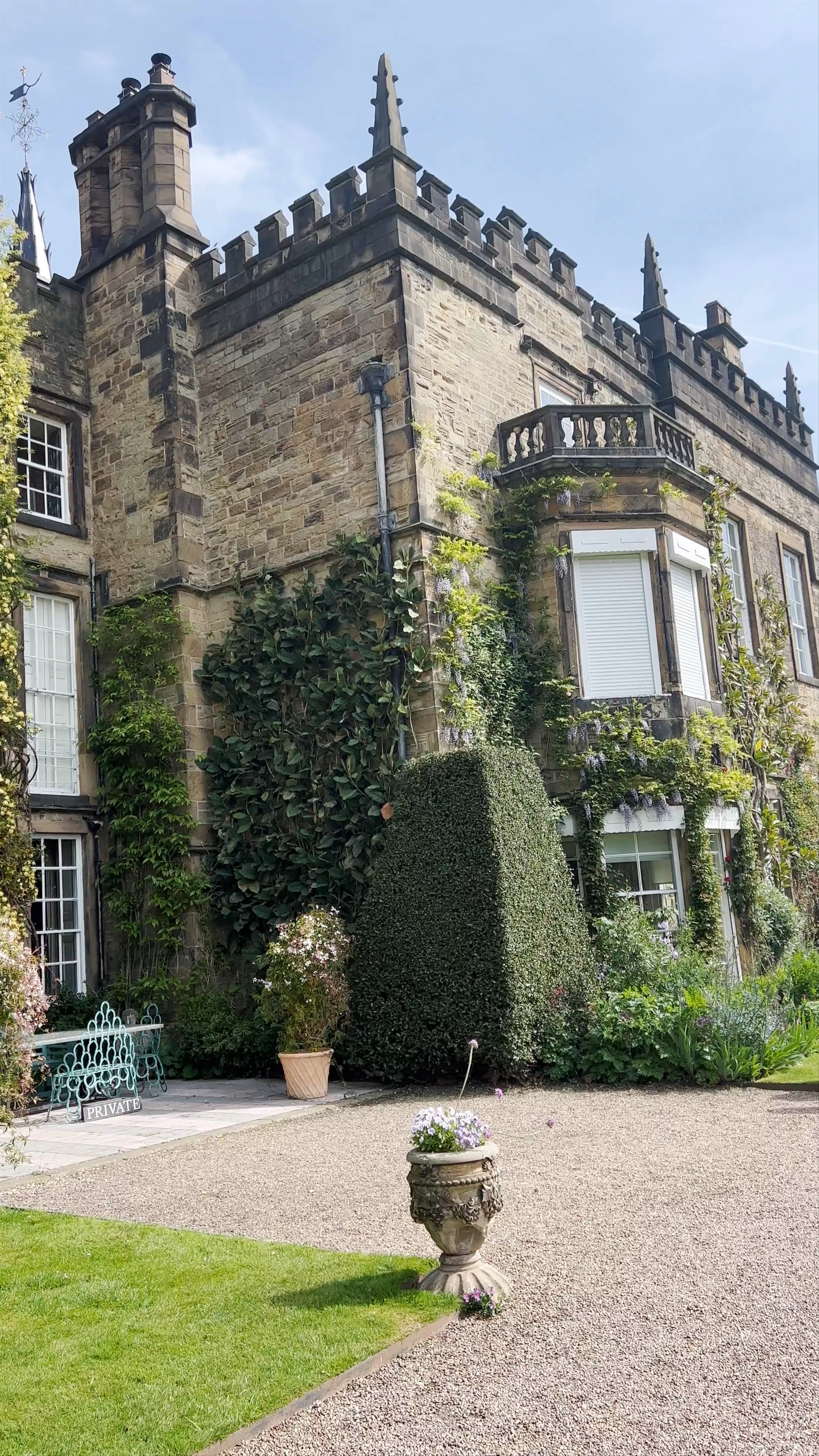 Renishaw Hall & Gardens, Chesterfield, UK