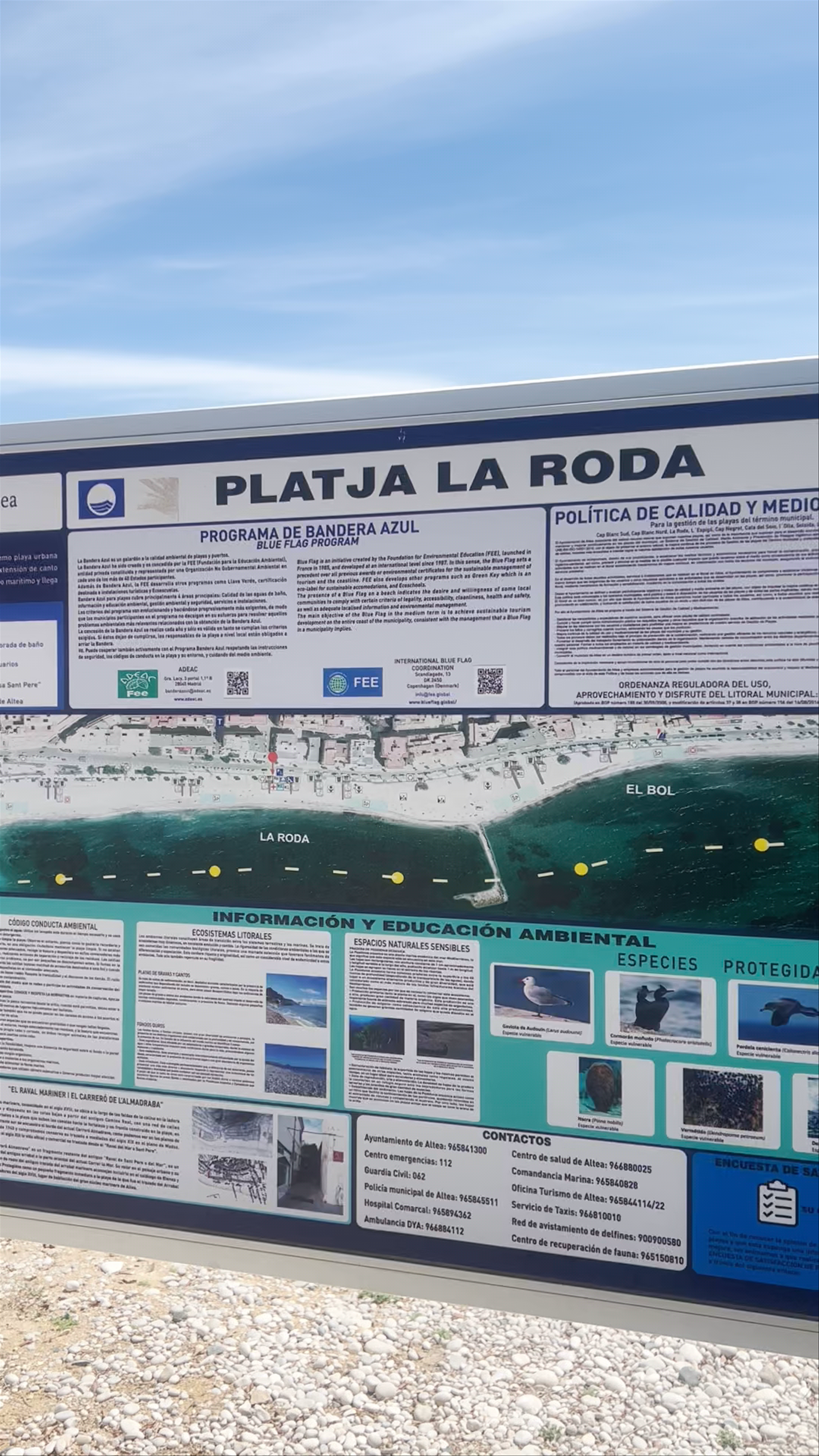 Platja La Roda: A Blue Flag Coastal Gem in Altea, Spain