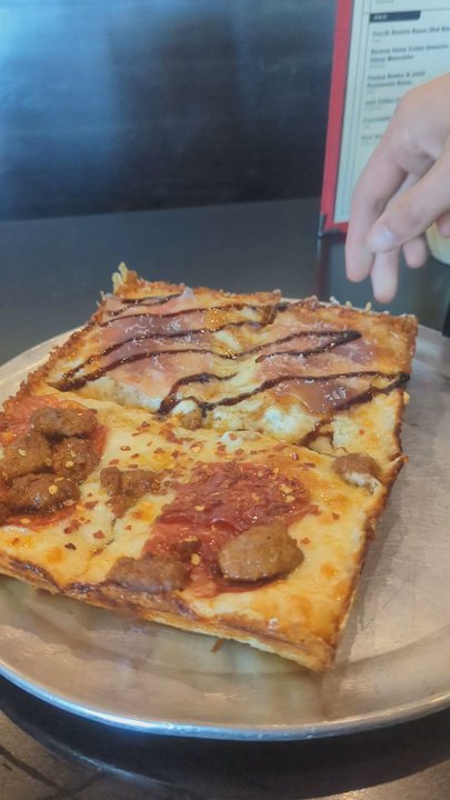 Via 313 Pizza - The Cadillac (back) The Bobo Brazil (front) - Pizza Near Me - Austin, Texas