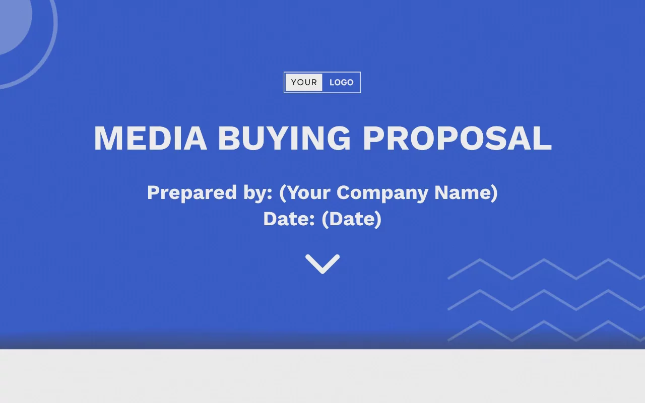 Preview of Media Buying Proposal Template