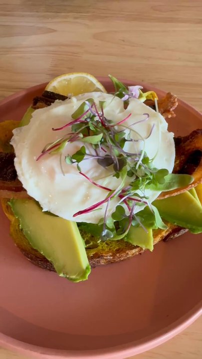 Vibe Cafe - THE LOADED AVOCADO 10.5 TOAST - Cafes Near Me - Hilo, Hawaii