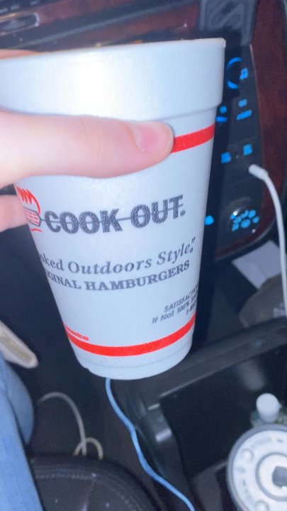Cook Out - i know you see all that dirt in the bottom... - Hot Dogs Near Me - Alpharetta, Georgia