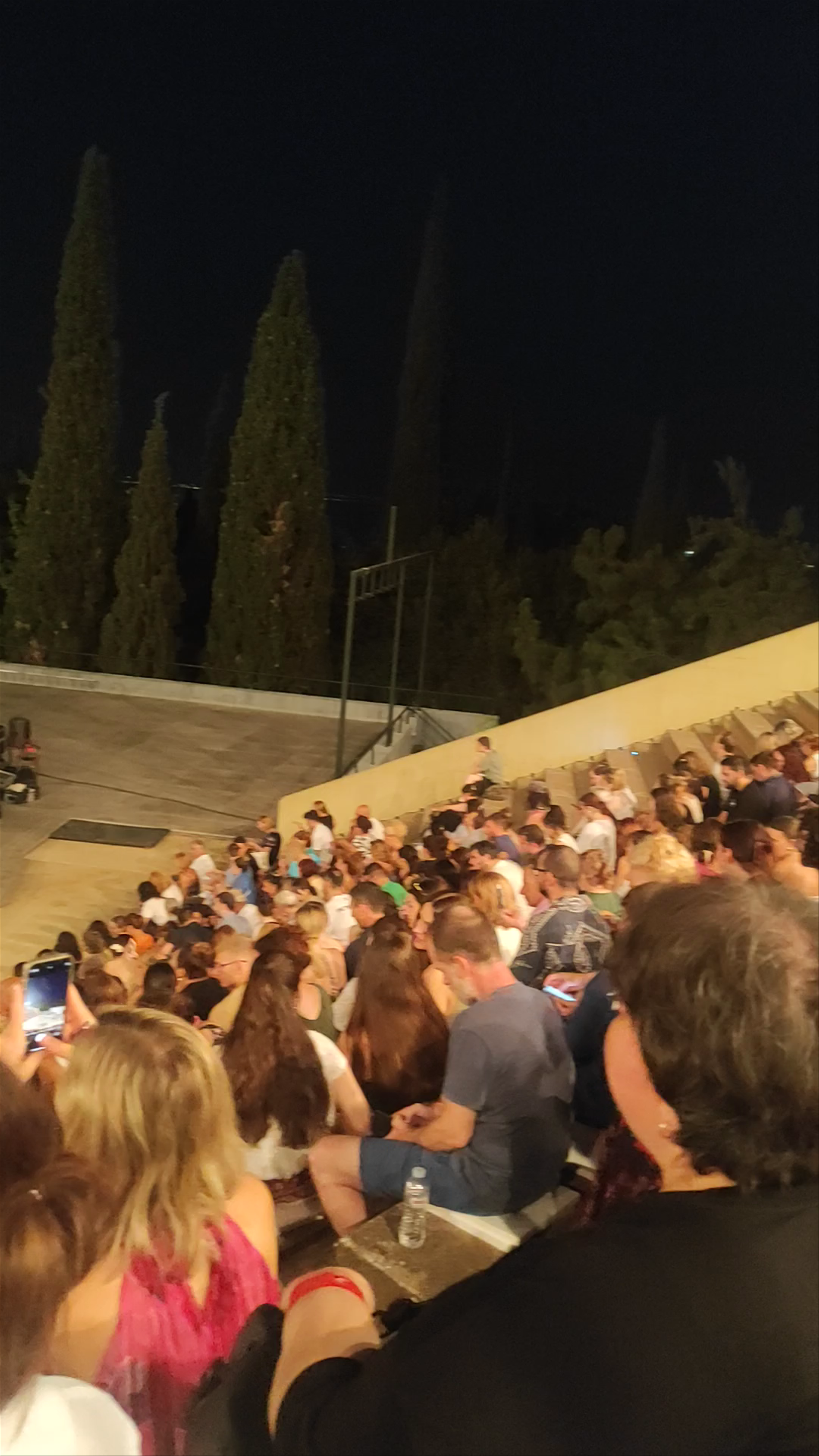 Evening Performance at Theatro Dasous, Agios Pavlos, Greece