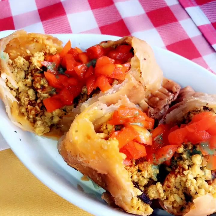 Hungry Bird - Chicken 1. Chicken Samosas - Indian Near Me - Bronx, New York