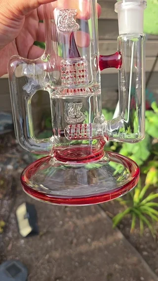 Preview pic of 2k Glass Art Recycler Straight Tube