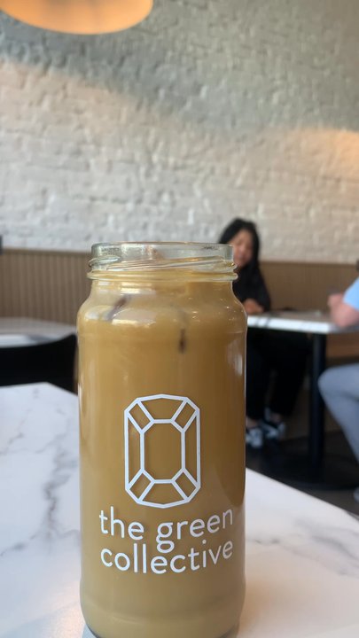 Green Collective Eatery - Iced latte with oat milk - Breakfast & Brunch Near Me - Denver, Colorado