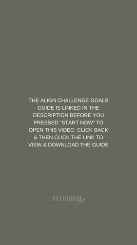 Align Challenge Goals