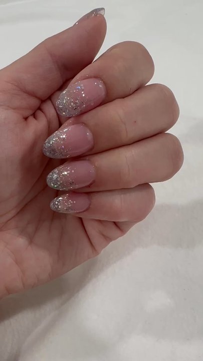 Lynn Today Nails - Gorgeous Gel X with glitter - Nail Salons Near Me - San Leandro, California