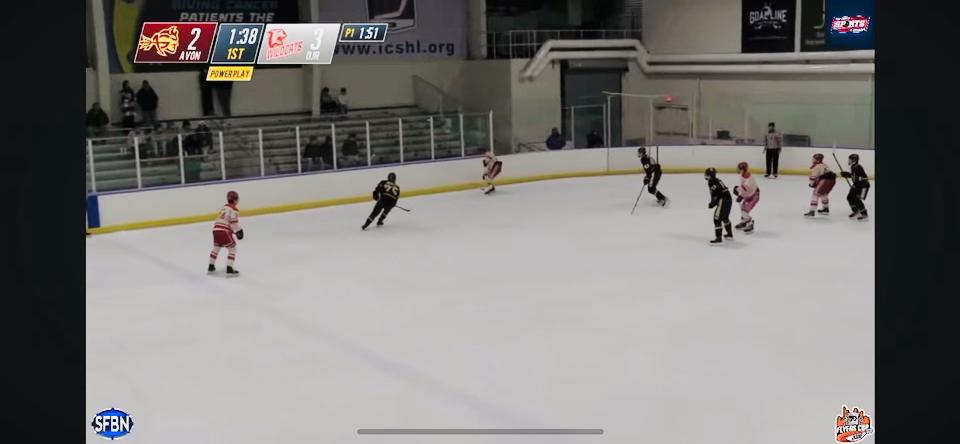 Colin Costello's First Period Hattrick | Flyers Cup Highlights