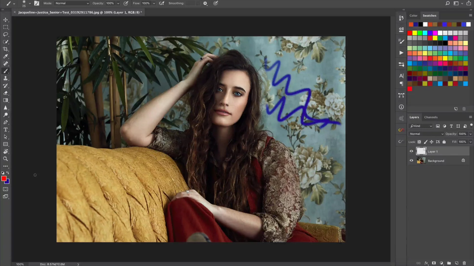 Photoshop: How to Set (and Swap) Foreground and Background Colors