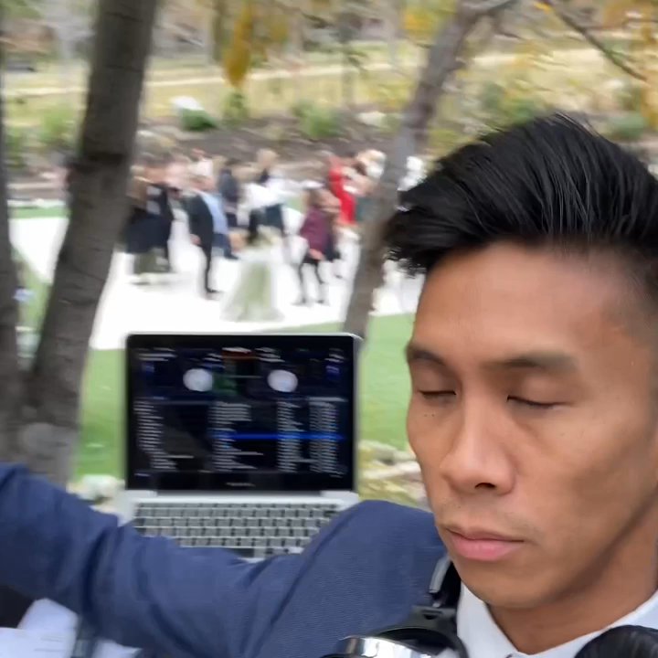 DJ Jman - DJ Jman @ Hidden Acres in Lytle Creek, CA for a lovely outdoor, morning wedding - 'Let's Groove Tonight' - DJs Near Me