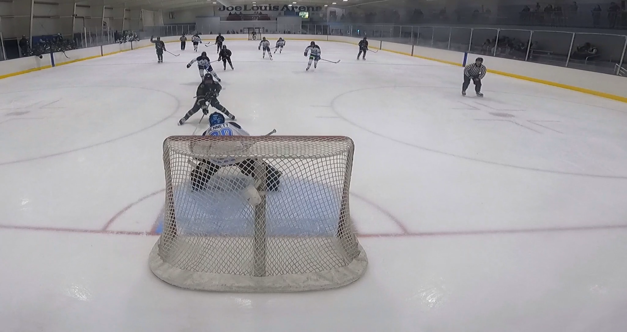 Logan Dennett's Incredible Breakaway Save vs. Honeybaked
