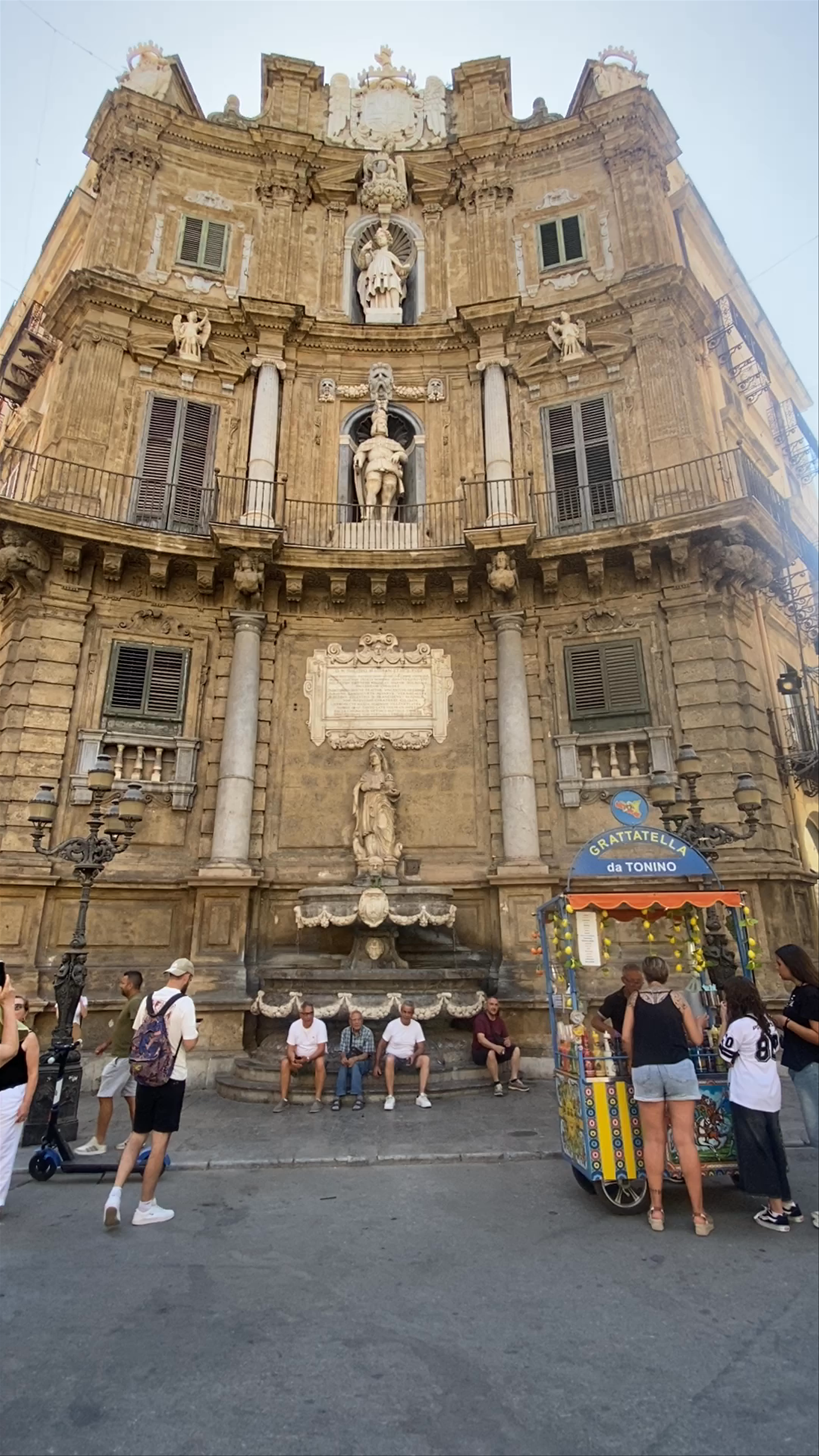 Quattro Canti: Baroque Splendor at Palermo’s Famous Piazza