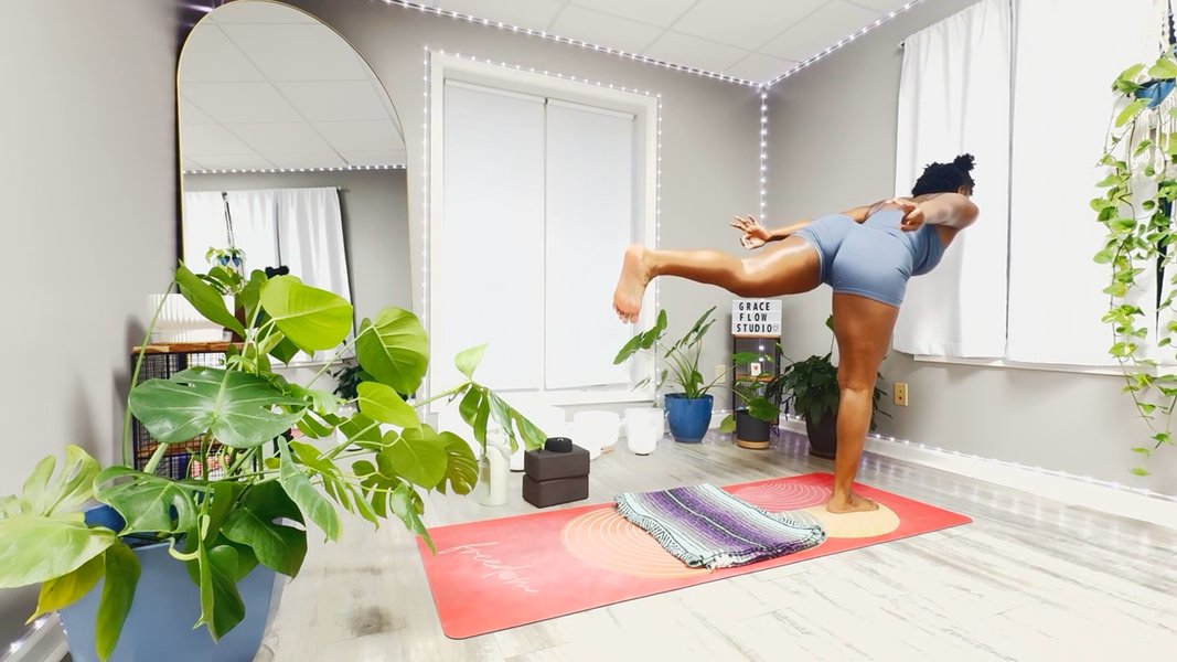 Root & Rise: A 30-Minute Flow for Balance + Creativity