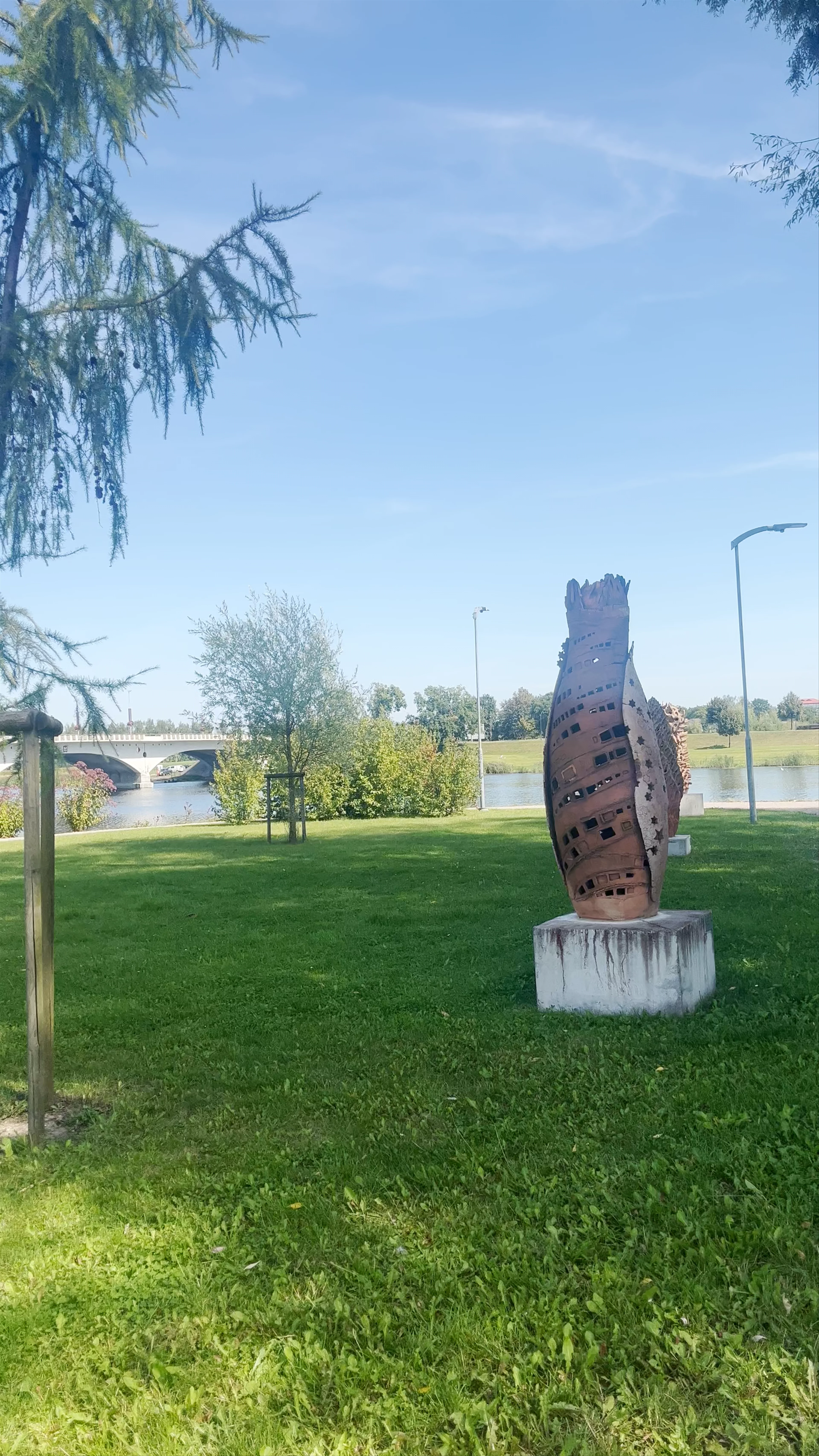 Šamota Sculpture Park on Pasta Island