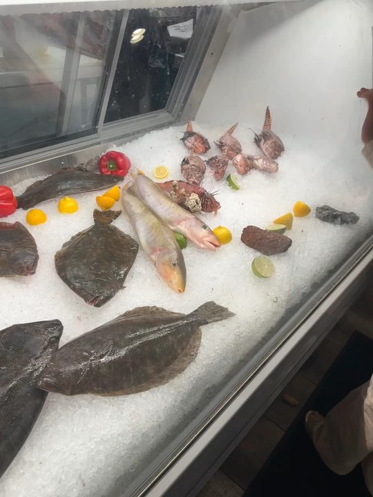 Dockside Seafood Restaurant - Fresh Catch Display - Seafood Near Me - Jacksonville Beach, Florida