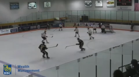 E.J. Paddington's Impressive Through the Legs Tip Goal for Austin Bruins