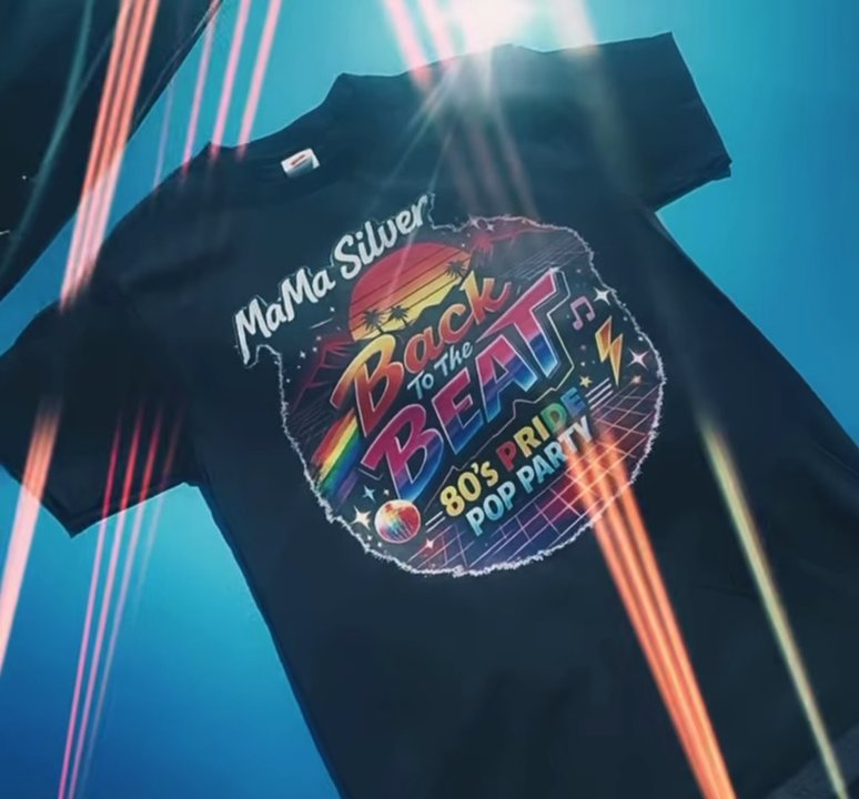 NowReady Custom Print - Back To The Beat Logo - Screen Printing/T-Shirt Printing Near Me - Palm Desert, California