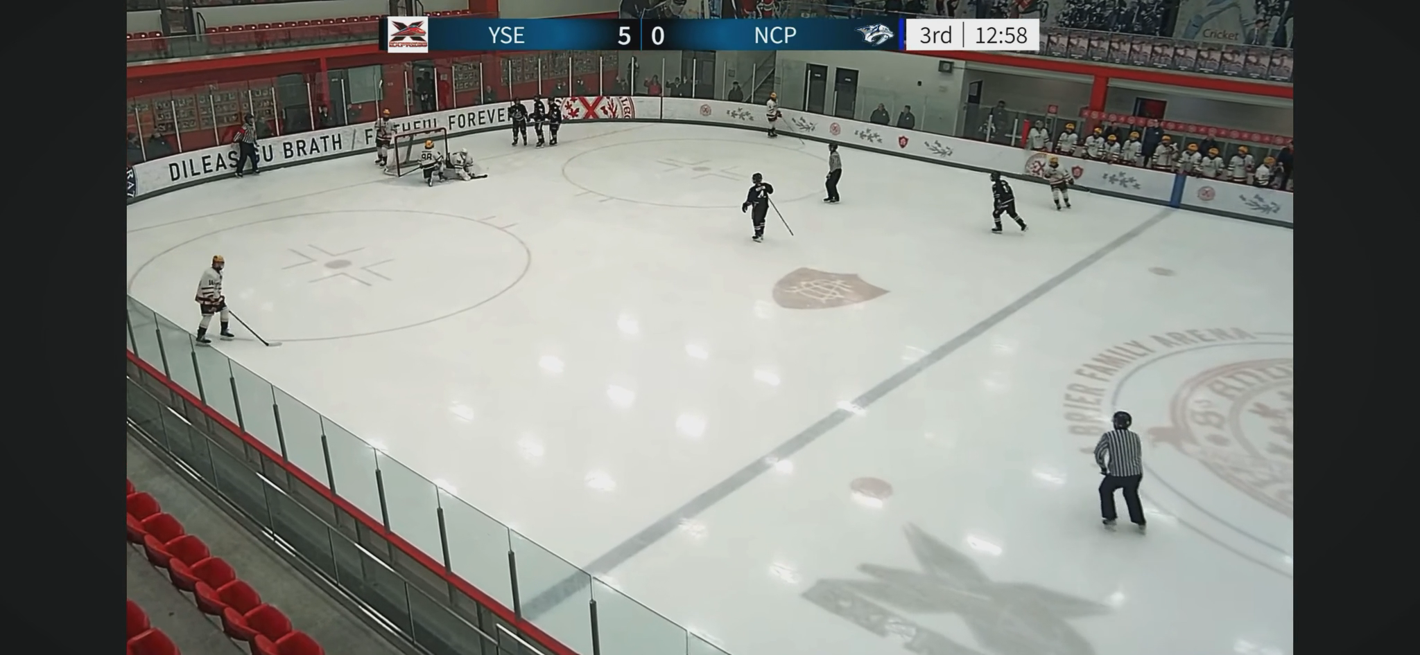 Cooper Niquet's Stunning Backhand Goal from the Knees - U16 AAA Highlight