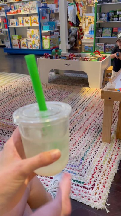 Poppy's - Enjoying a lychee lover - Toy Stores Near Me - Petaluma, California