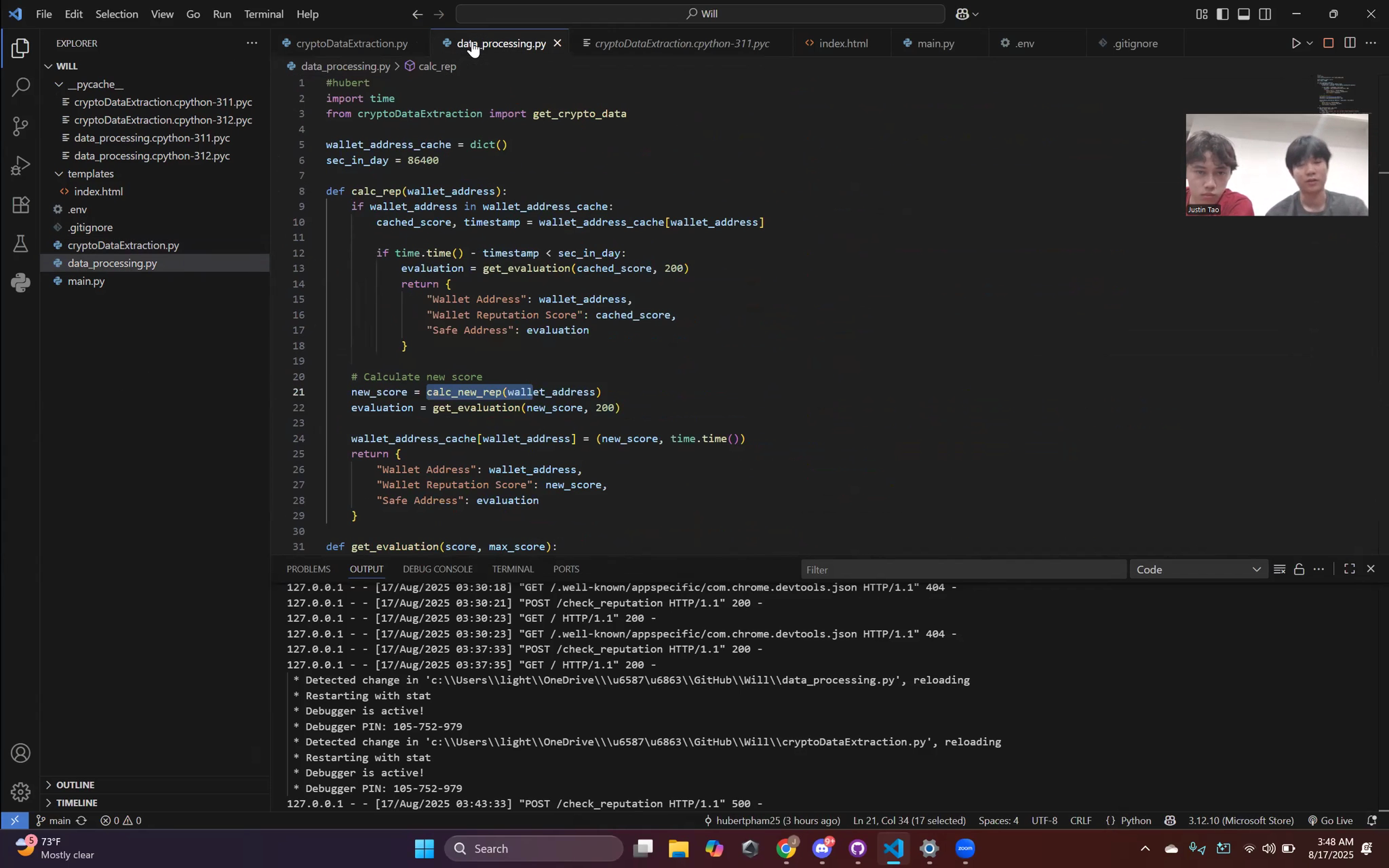 Crypto Reputation | ETHGlobal
