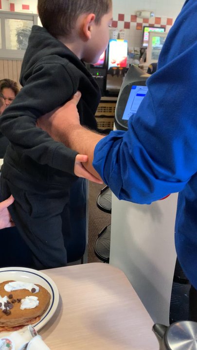 IHOP - Thank you Nicholas ! Check out this robot! Oh yeah it also sings happy birthday - Breakfast & Brunch Near Me - Clovis, California
