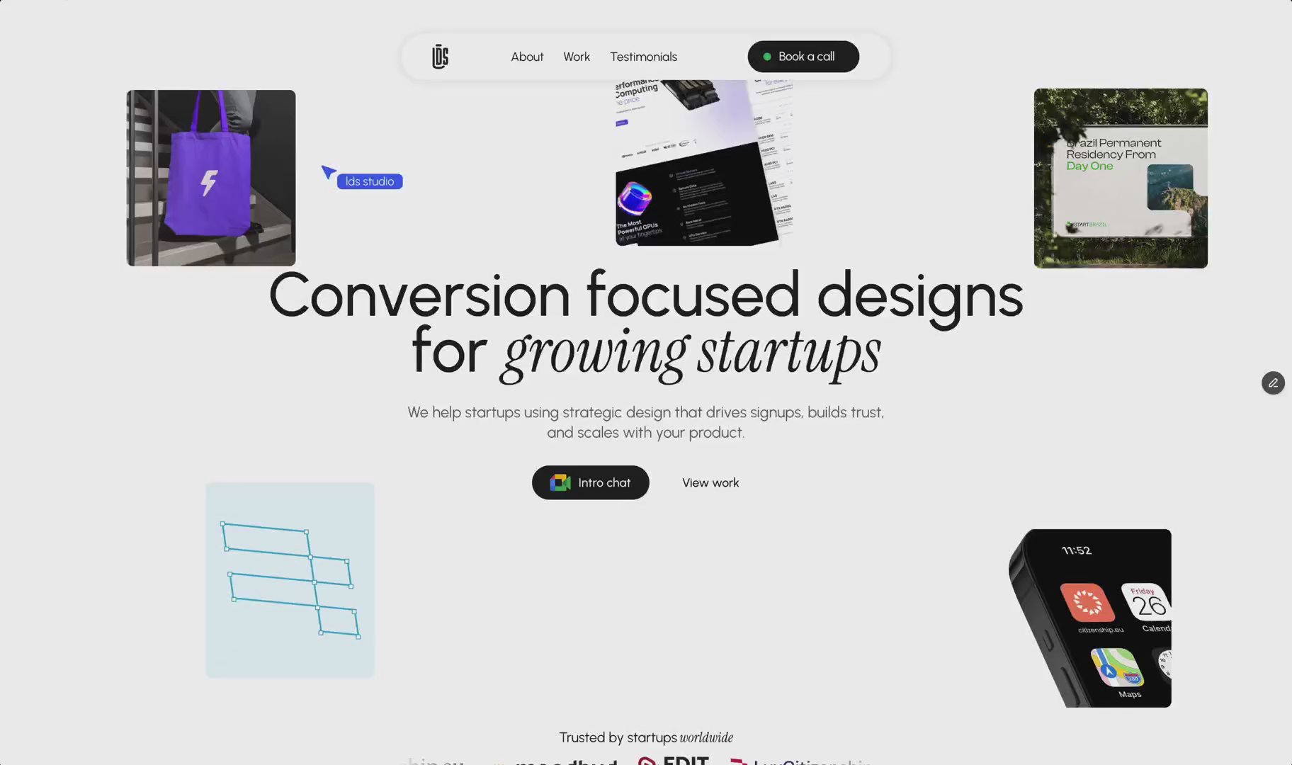 Thumbnail for lds.studio, a Framer Experts site by lds studio.