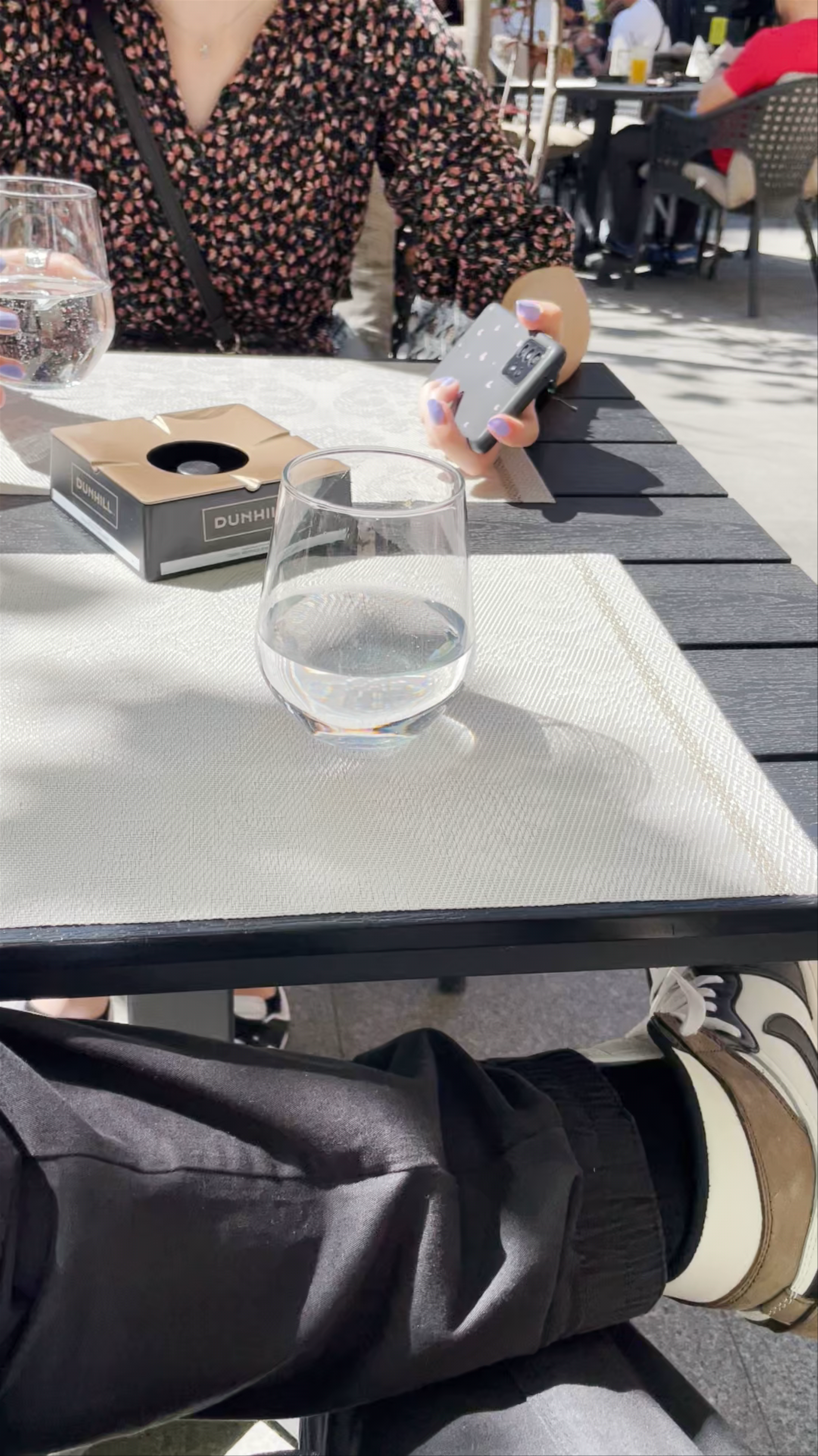 Sunny Outdoor Café Experience at Le Dôme, Bucharest