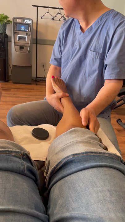 All Seasons Spa - Hot stone foot and calf rub equals heaven. - Skin Care Near Me - New York, New York
