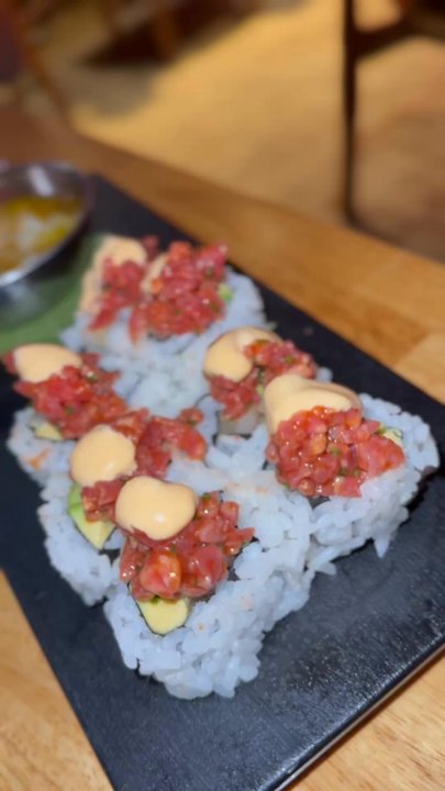 Pubbelly Sushi - Waygu Beef Tartar roll - Sushi Bars Near Me - Boca Raton, Florida