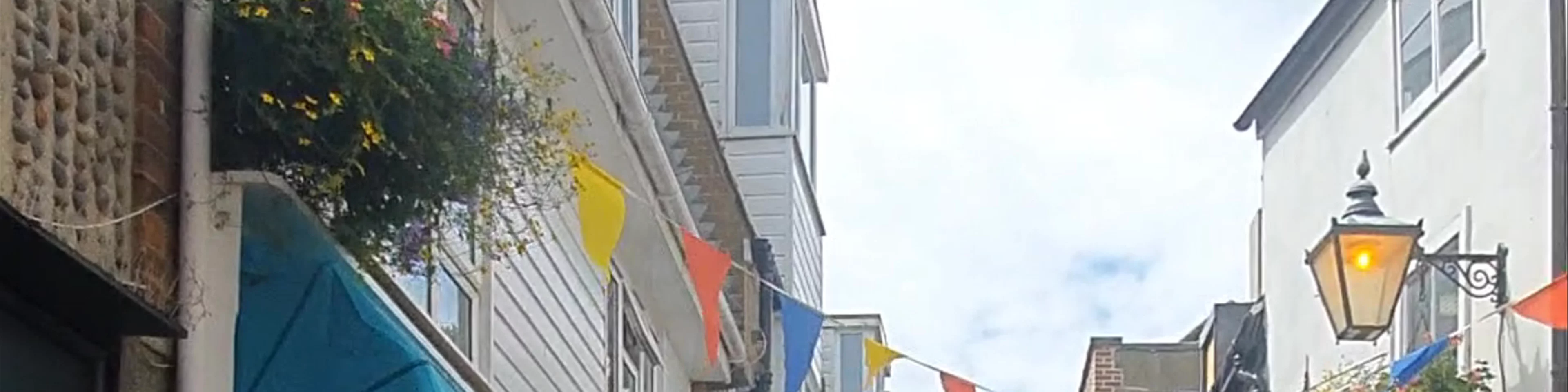 Shopping streets in Brighton