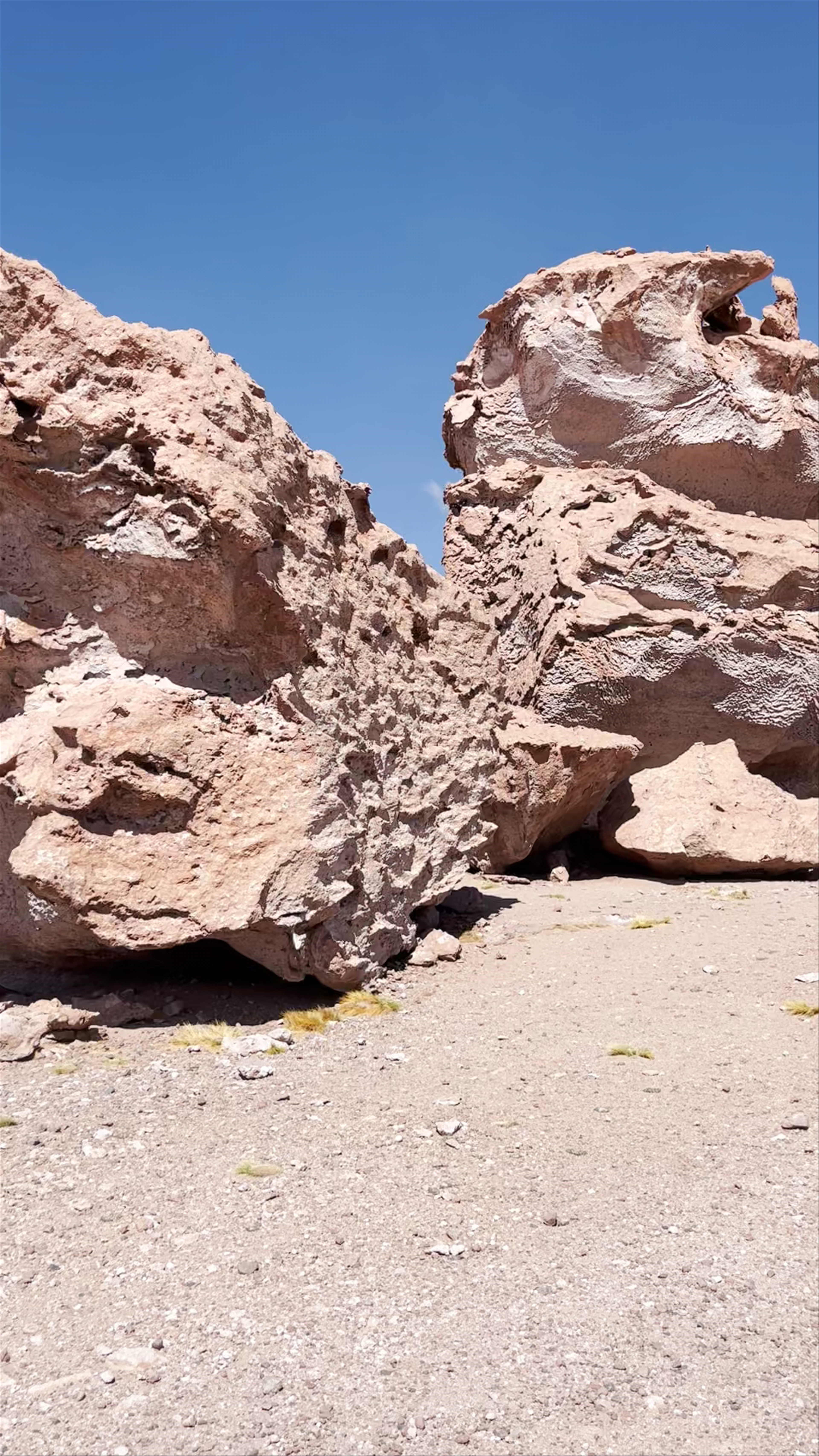 Monjes de La Pacana - Sculptural Rock Formations in San Pedro de Atacama