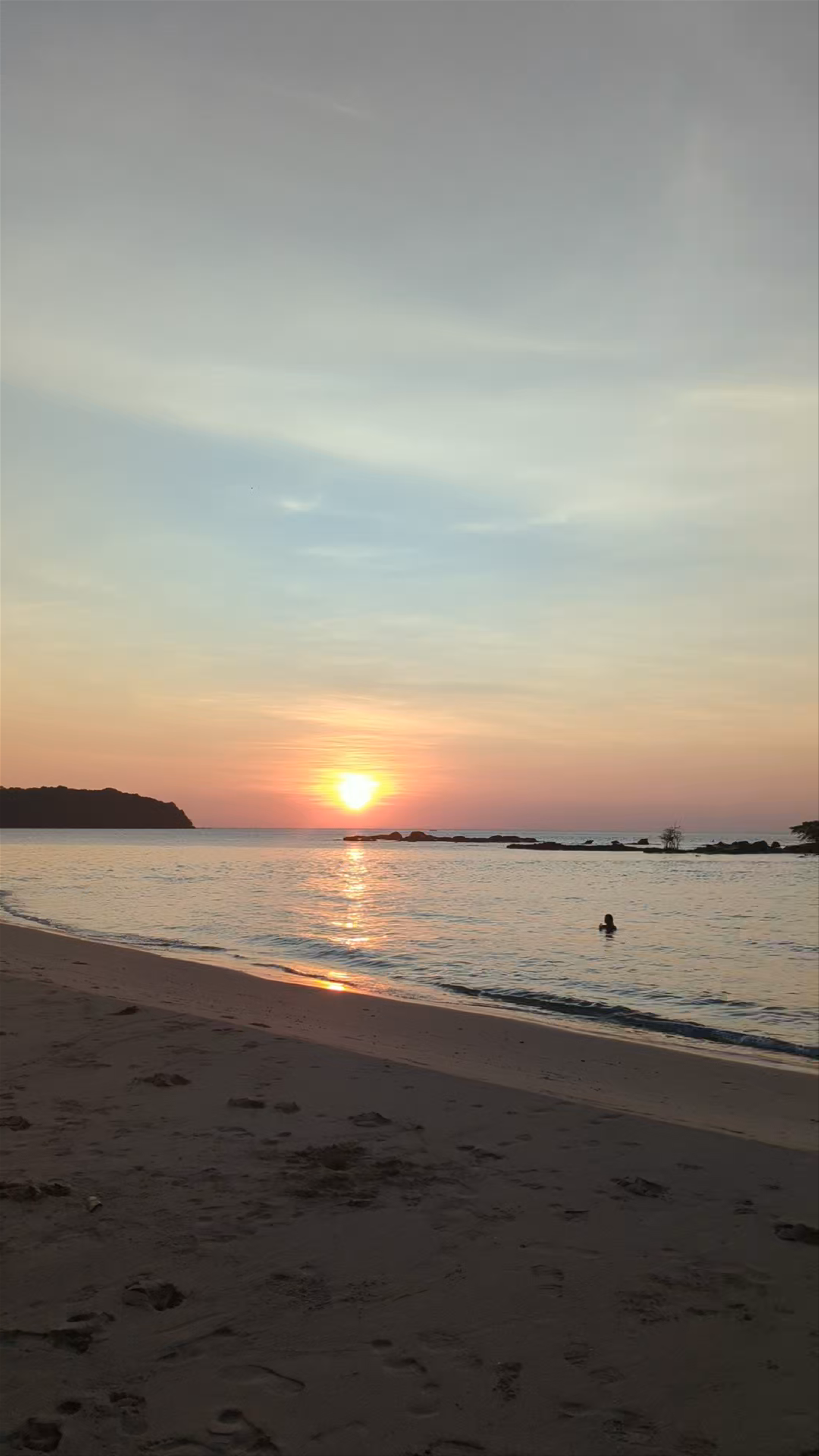 Sunset Serenity at Million Beach Koh Kood, Thailand